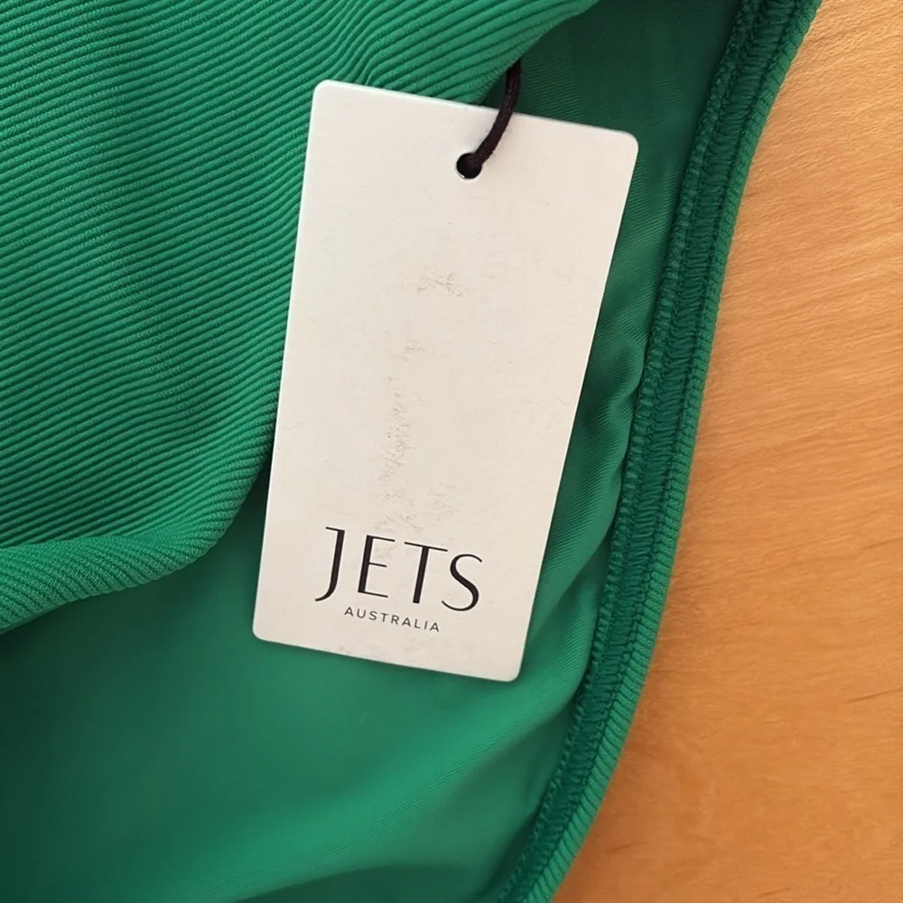 Jets Australia Isla Rib One Shoulder Swimsuit 8